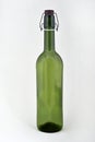 ÃÂ¡losed green empty bottle for wine